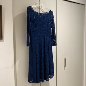 Lovely Navy Blue Lace dress
